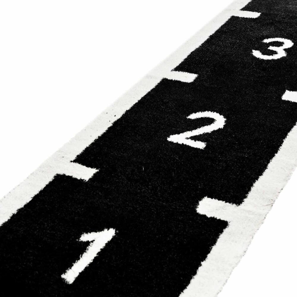 Relva Preta c/ Numeração (rolo 1×10 m) – piso funcional para ginásio & treino - Image 5
