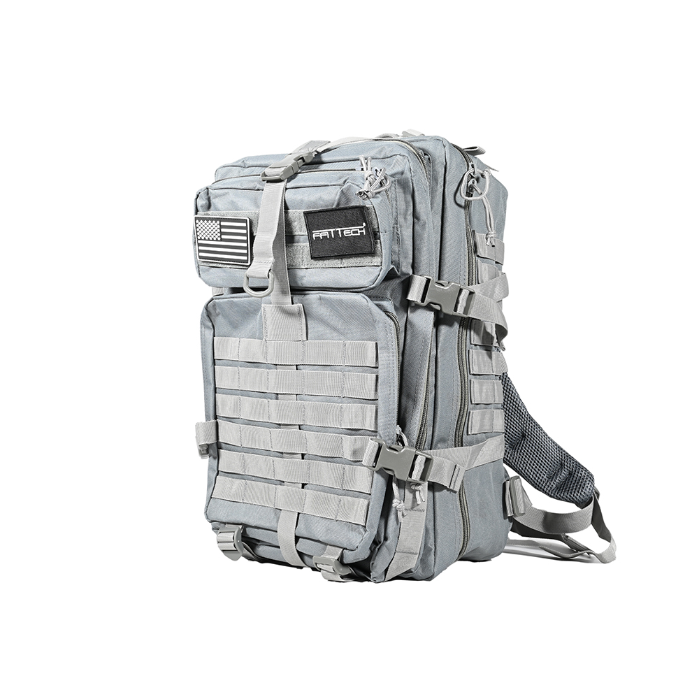 MOCHILA MILITAR CINZENTA