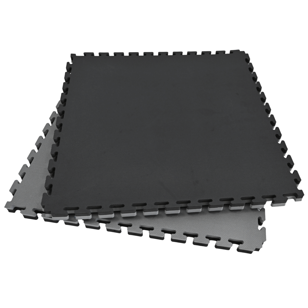 Tatami Preto e Cinza 4cm